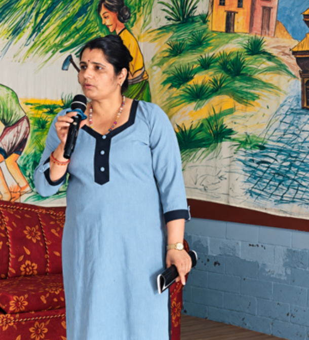 Kamala Adhikari, Chairman and Co-Founder of Gyan Bhumi Secondary School